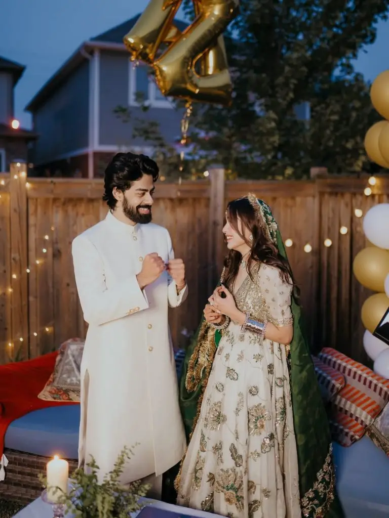 Aima Baig & Zain Ahmed Beautiful Wedding Shoot