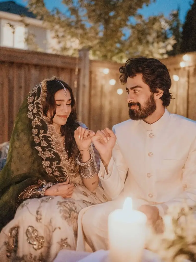 Aima Baig & Zain Ahmed Beautiful Wedding Shoot