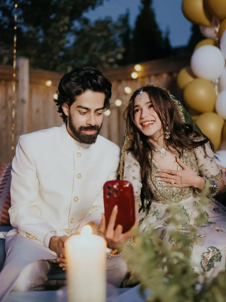Aima Baig & Zain Ahmed Beautiful Wedding Shoot