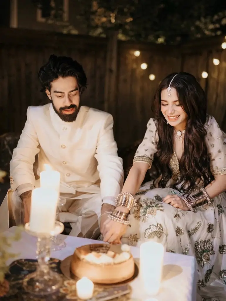 Aima Baig & Zain Ahmed Beautiful Wedding Shoot