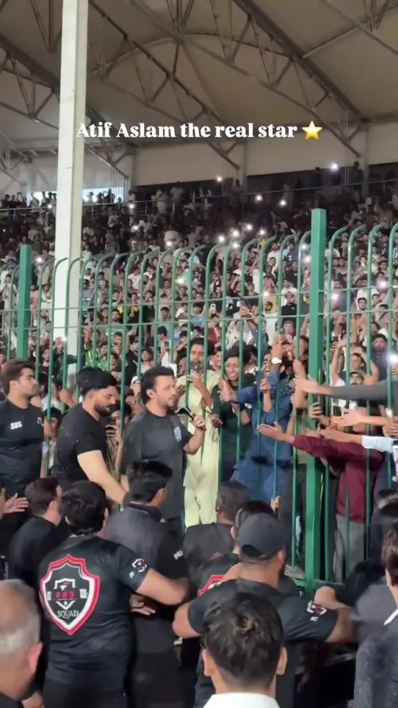 Atif Aslam Performs At Azaadi Concert A Day After Father’s Death