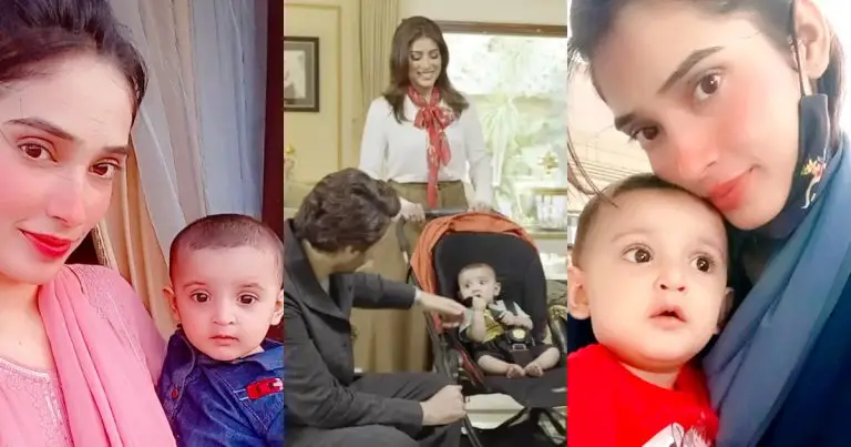 Dayan & Do Kinaray Baby Hoor Shahid Pictures With Real Mother