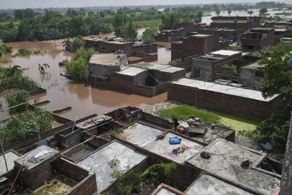 Pakistani Reporter Mehrunnisa Goes Viral For Hilarious Flood Reporting