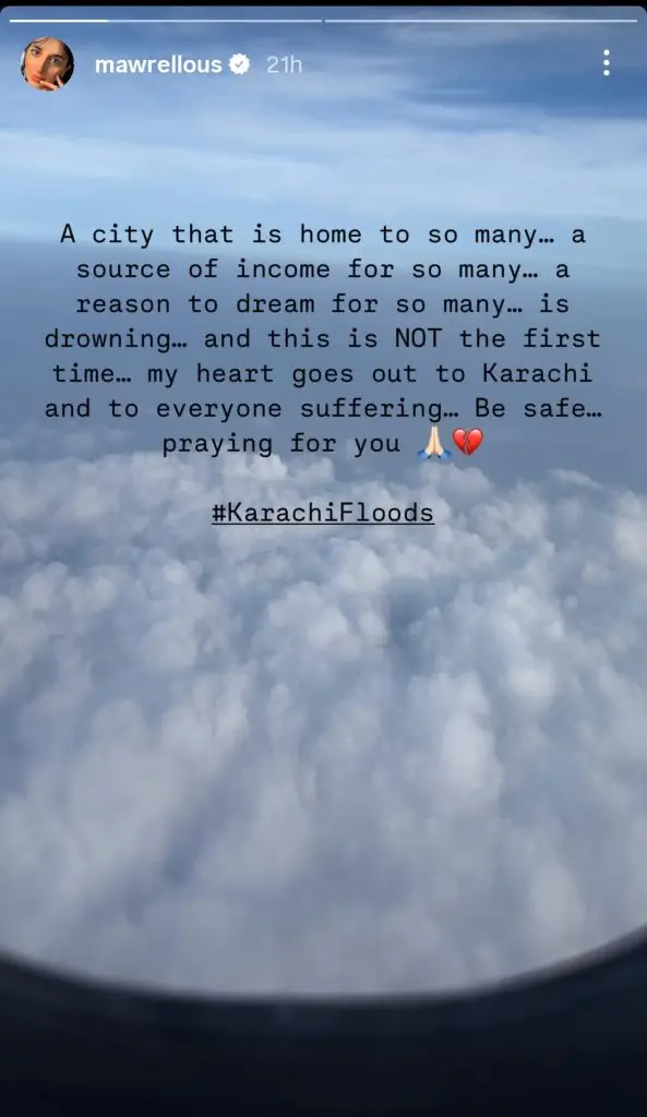 Pakistani Celebrities Express Their Sentiments on Devastating Floods