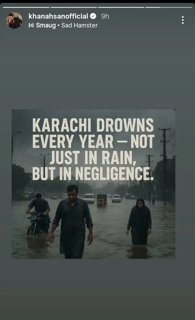 Pakistani Celebrities Express Their Sentiments on Devastating Floods