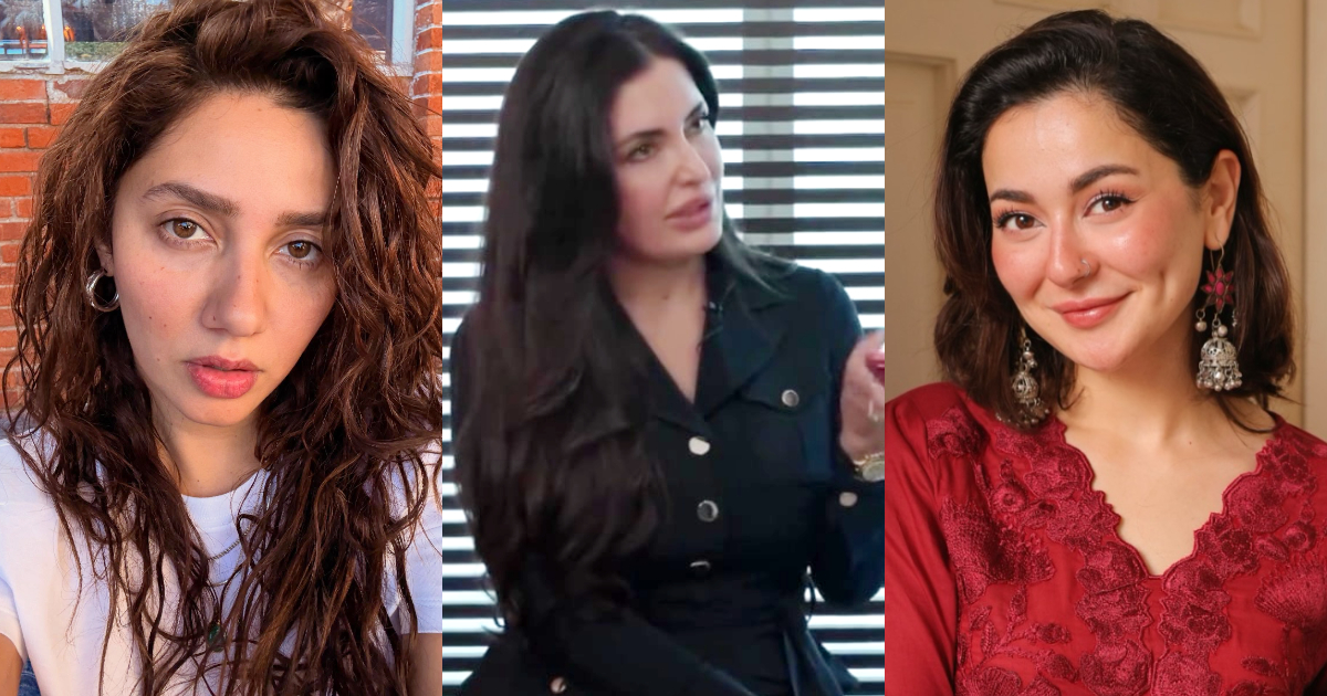 Hania Aamir and Mahira Khan receive advice from Dr Fazeela Abbasi
