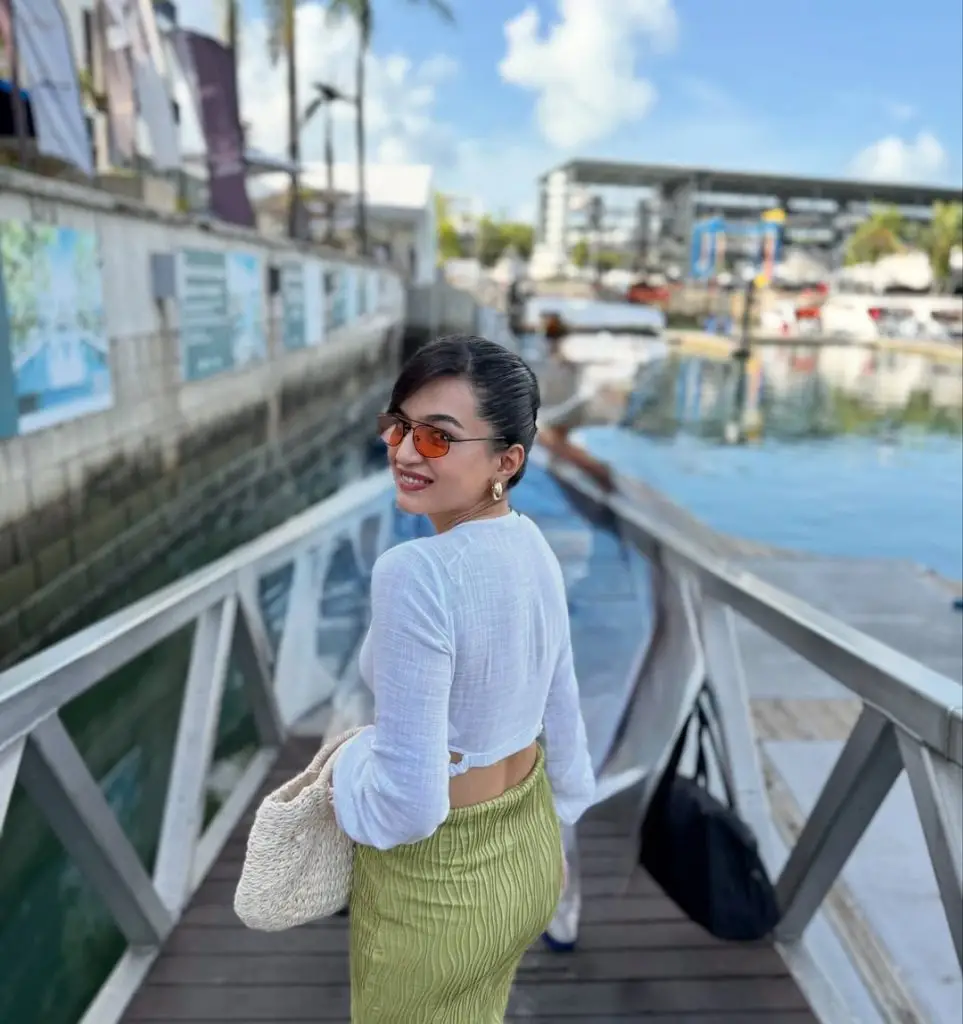 Hira Khan Latest Vacation Pictures Under Fire