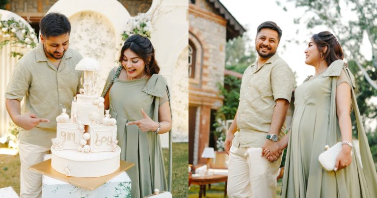 Iqra Kanwal Celebrates Pastel Themed Baby Shower