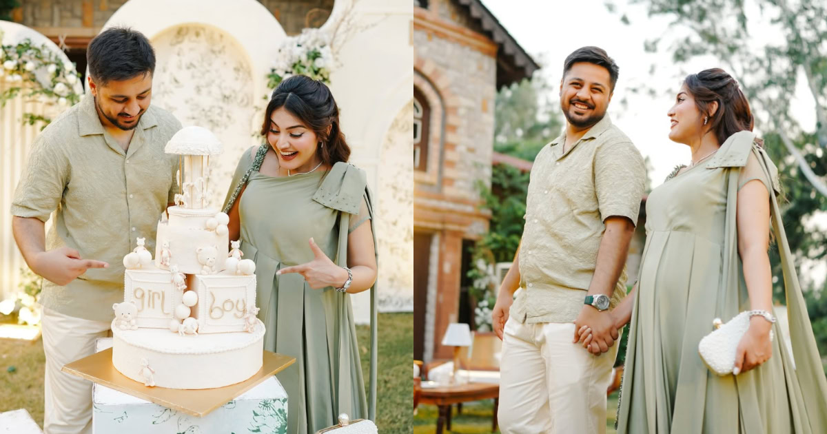 Iqra Kanwal Celebrates Pastel Themed Baby Shower