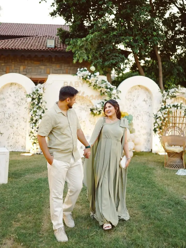 Iqra Kanwal Celebrates Pastel Themed Baby Shower