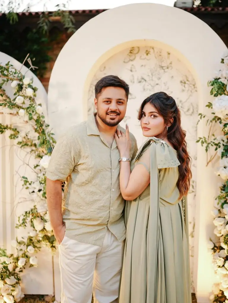 Iqra Kanwal Celebrates Pastel Themed Baby Shower