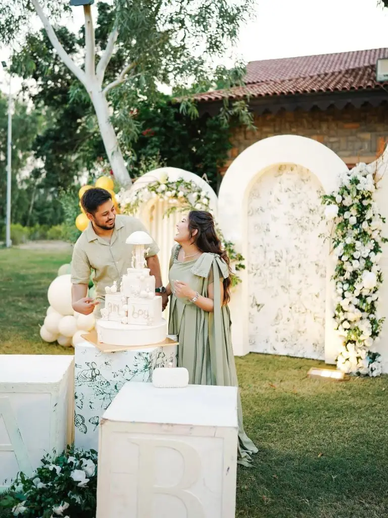 Iqra Kanwal Celebrates Pastel Themed Baby Shower