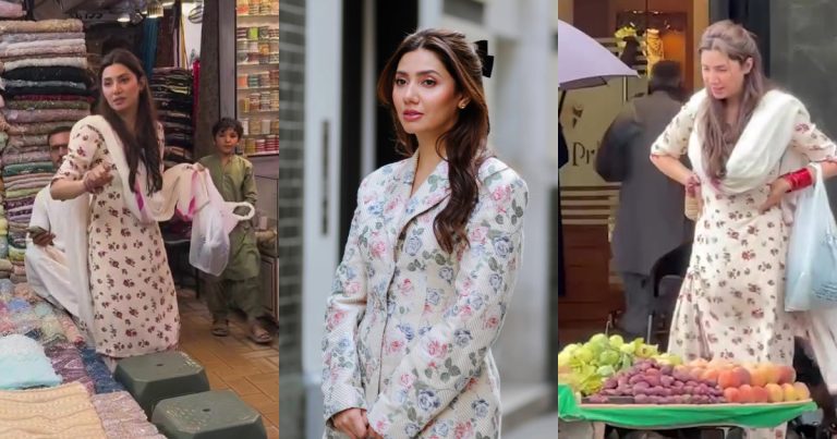 Mahira Khan’s Stroll Through Bazaar Loved By Fans