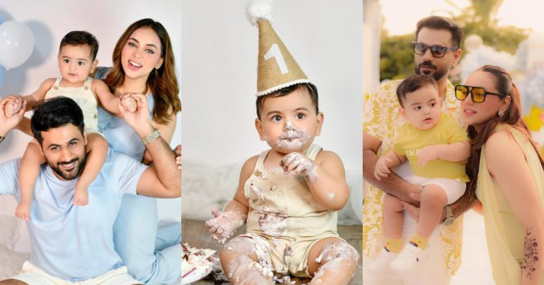Maryam Noor Shares Sweet Clicks From Son’s First Birthday