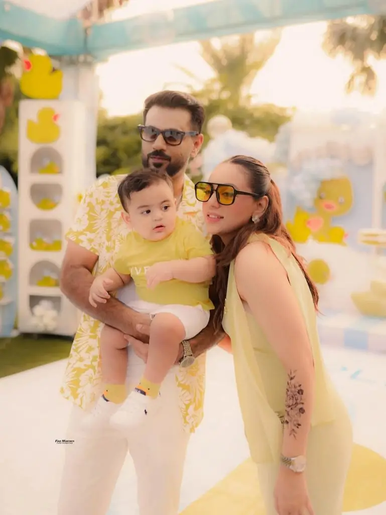 Maryam Noor Shares Sweet Clicks From Son’s First Birthday