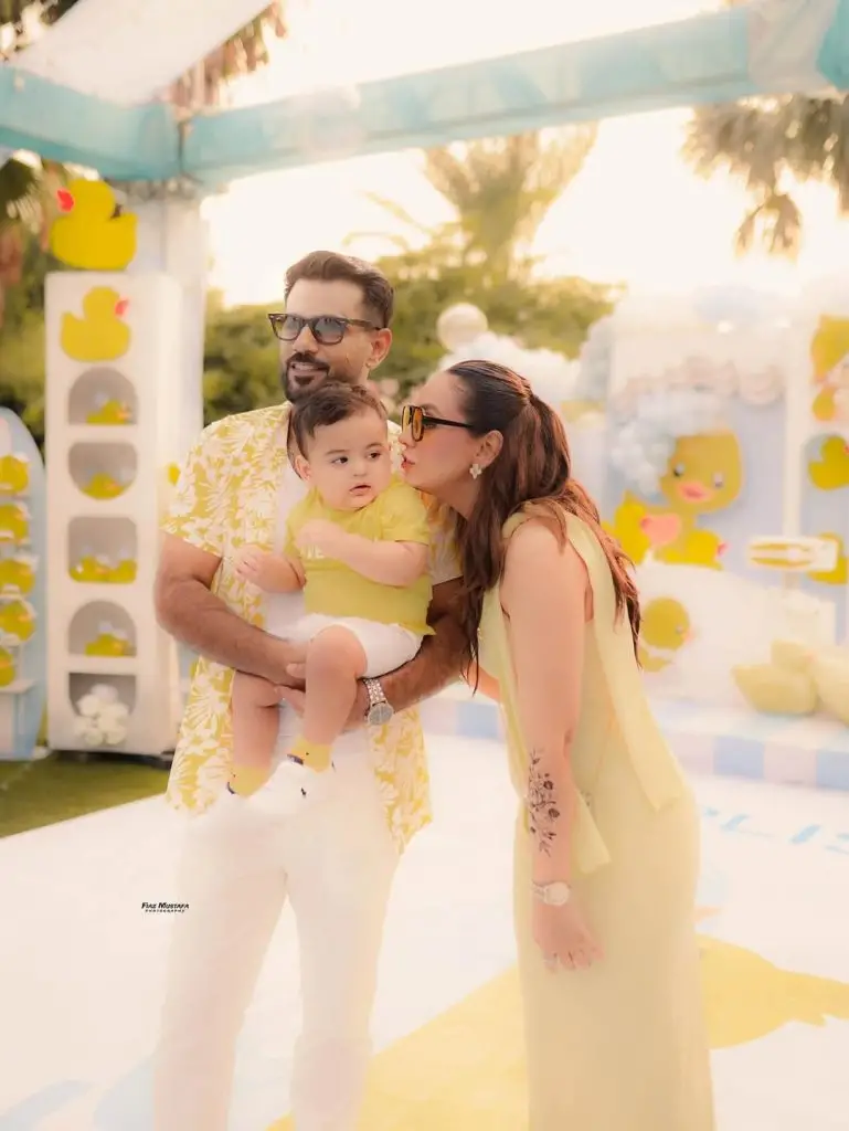 Maryam Noor Shares Sweet Clicks From Son’s First Birthday