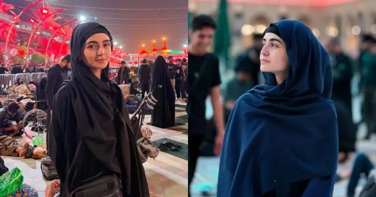 Merub Ali Shares Pictures From Karbala Iraq