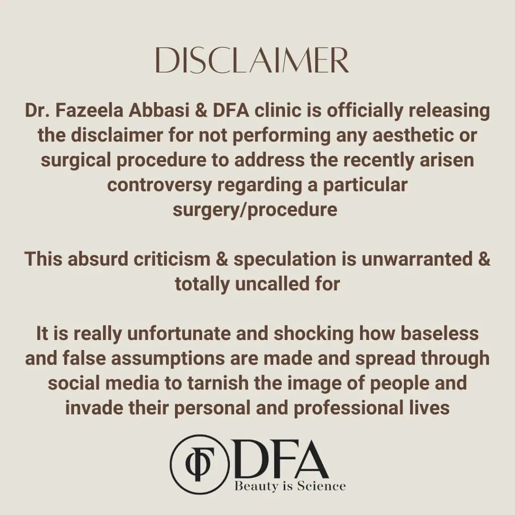 Pakistani Celebrities Who Deny Getting Plastic Surgery