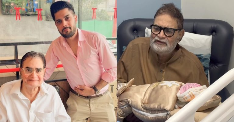 Irfan Khoosat’s Beautiful Message on Grand Daughter’s Birth