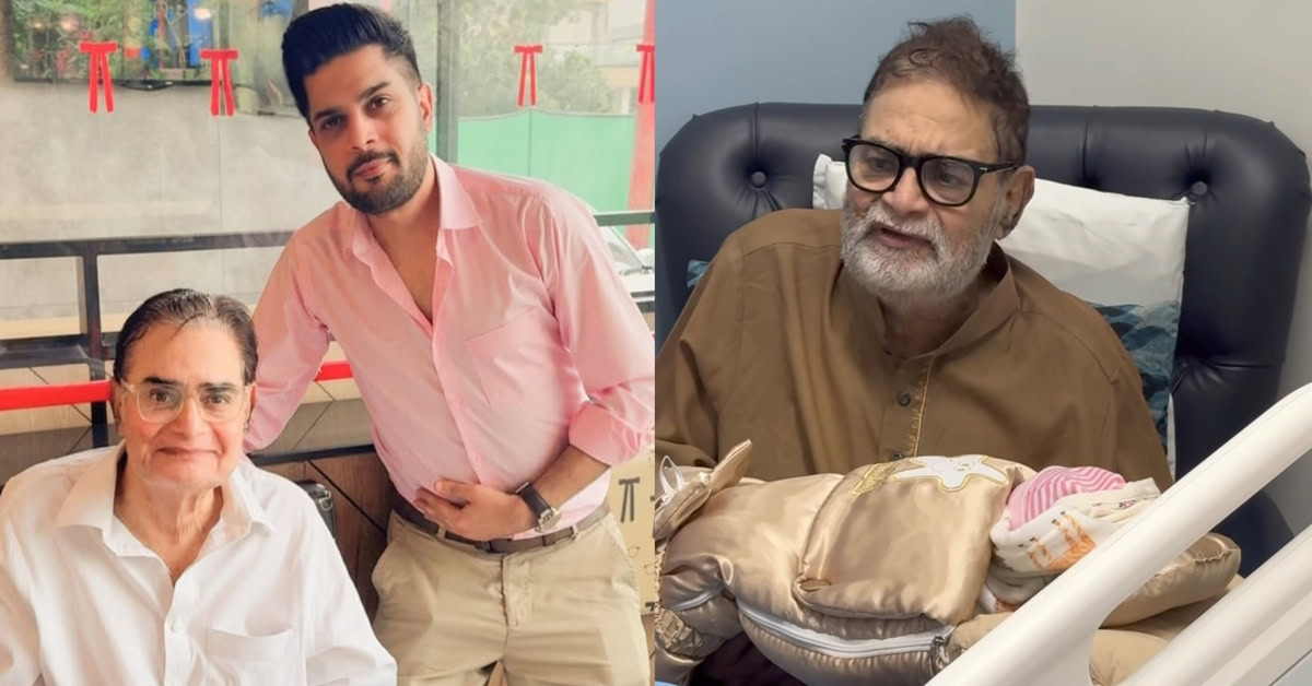 Irfan Khoosat’s Beautiful Message on Grand Daughter’s Birth