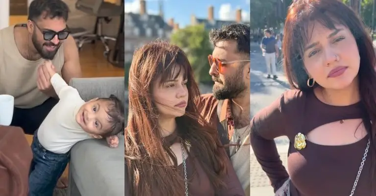 Zara Noor Abbas & Asad Siddiqui Vacation in London