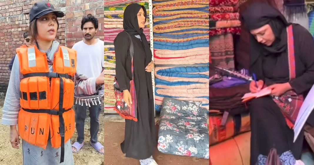 Hadiqa Kiani Lauded for Her Charity Work for Flood Affectees