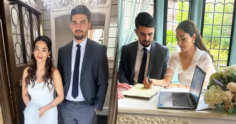 Mehrunisa Iqbal Civil Marriage Ceremony Pictures