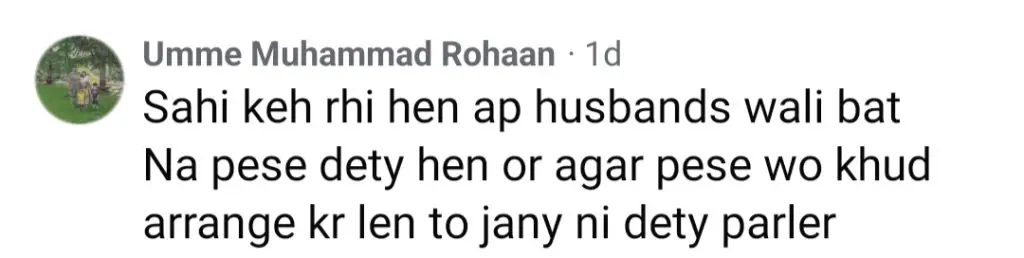 Roshan Sawera Triggers Debate On Husband’s Double Standards