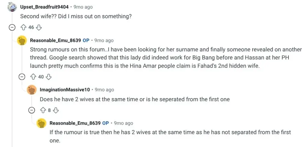 Did Fahad Mustafa Get Married Again