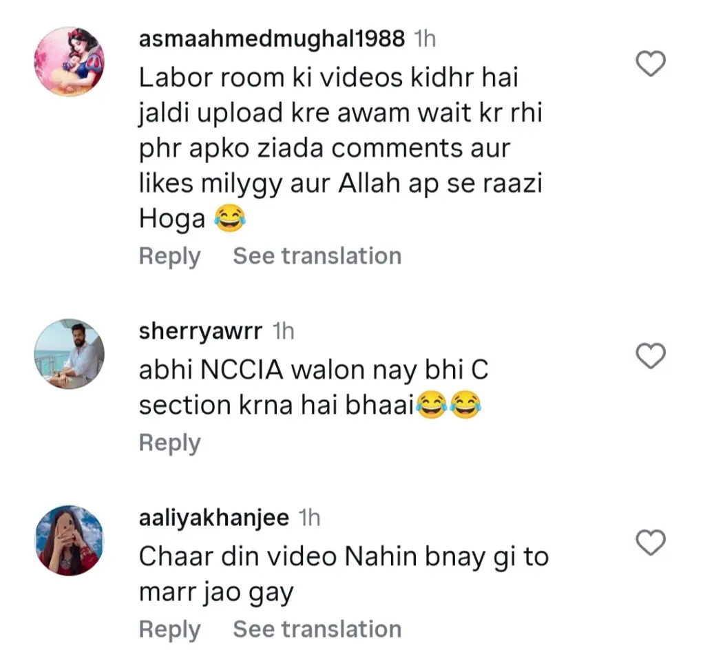 Iqra Kanwal Criticized For Oversharing After Delivery