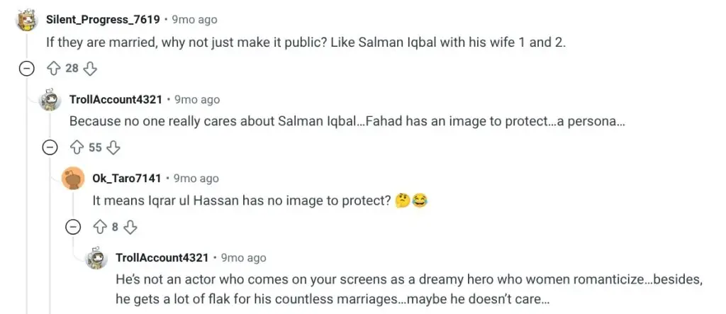Did Fahad Mustafa Get Married Again