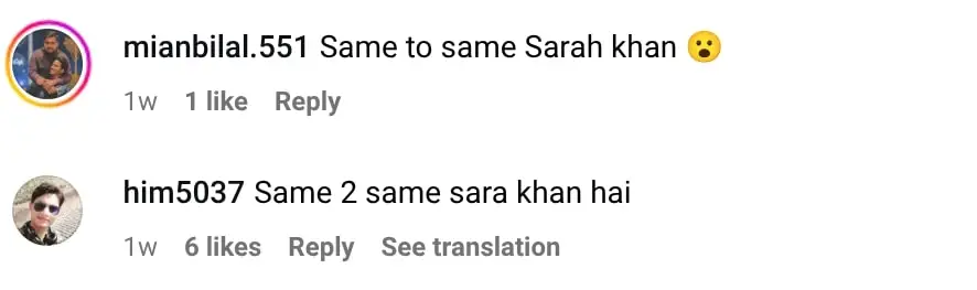 Sarah Khan’s Indian Doppelganger Stuns Fans