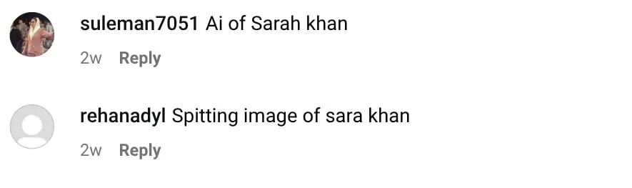 Sarah Khan’s Indian Doppelganger Stuns Fans
