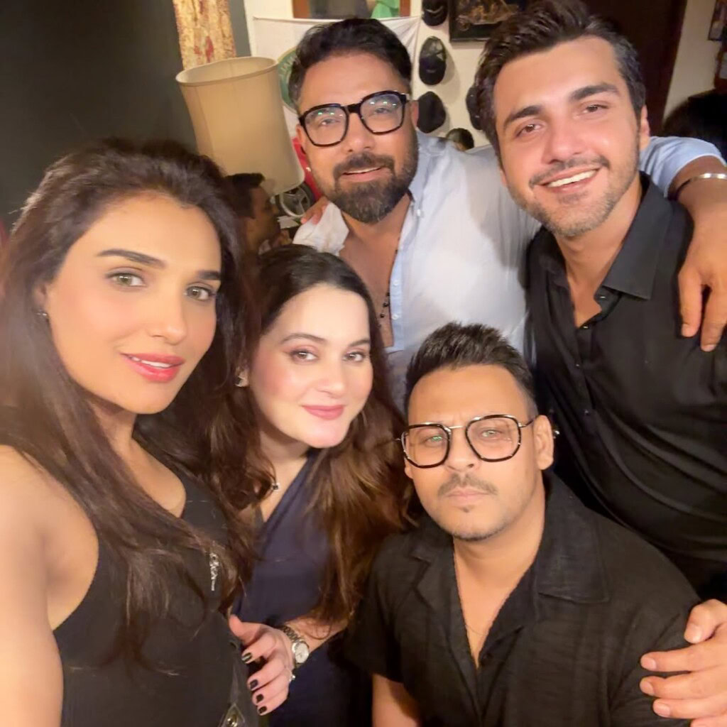 Ahsan Mohsin Ikram & Minal Khan Celebrate His Birthday