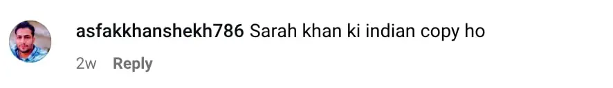 Sarah Khan’s Indian Doppelganger Stuns Fans