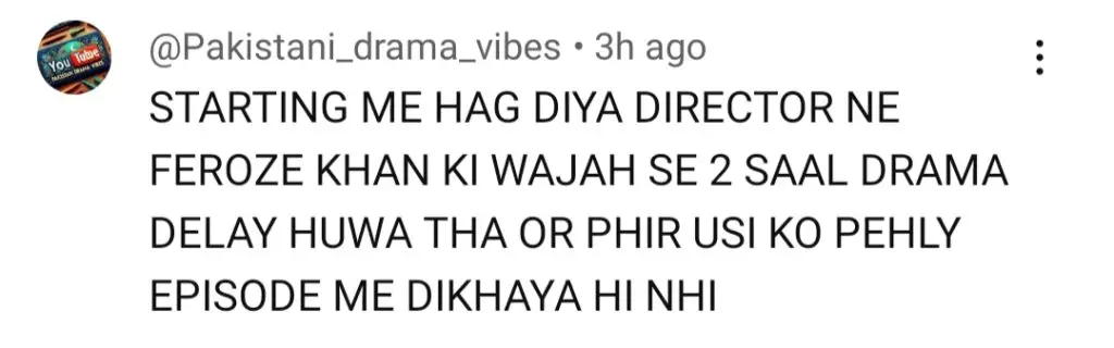 Sanwal Yaar Piya Episode 1 – Feroze Khan Fans Disappointed