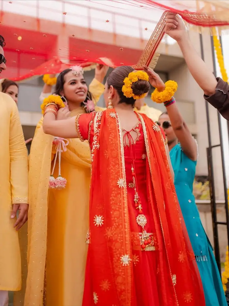Ayeza Khan Pictures from Brother’s Haldi Event