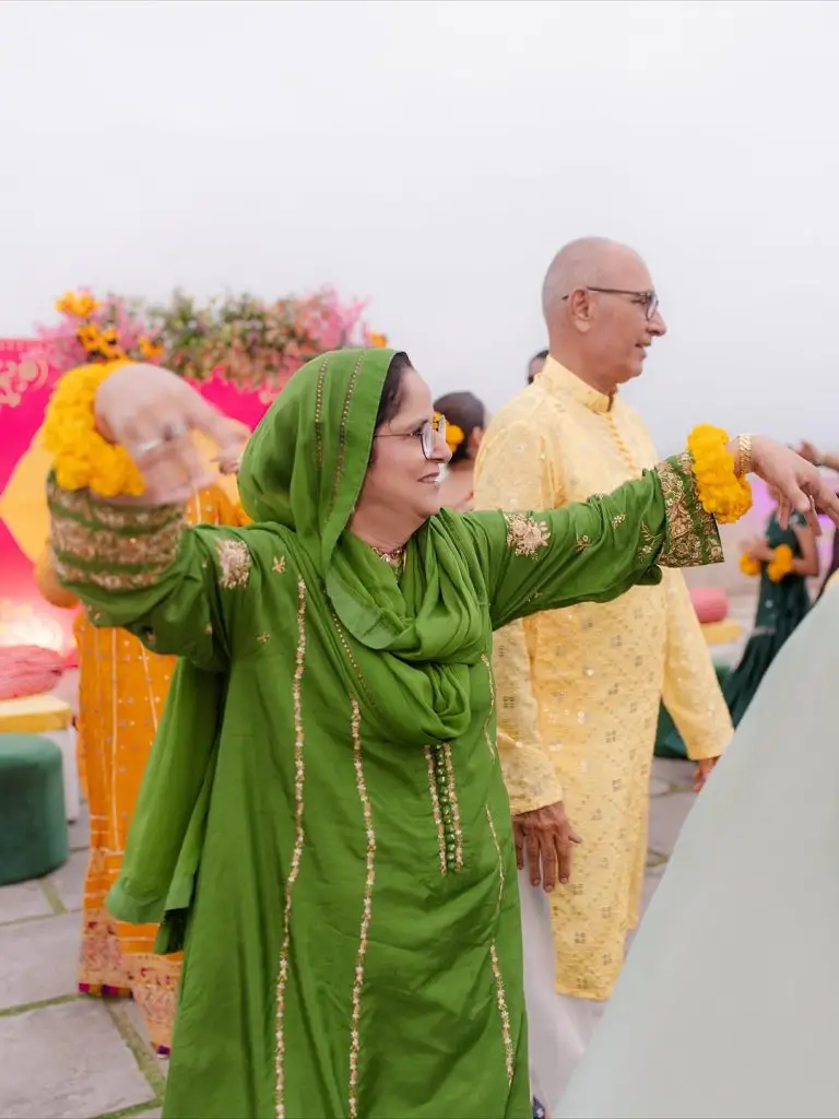 Ayeza Khan Pictures from Brother’s Haldi Event