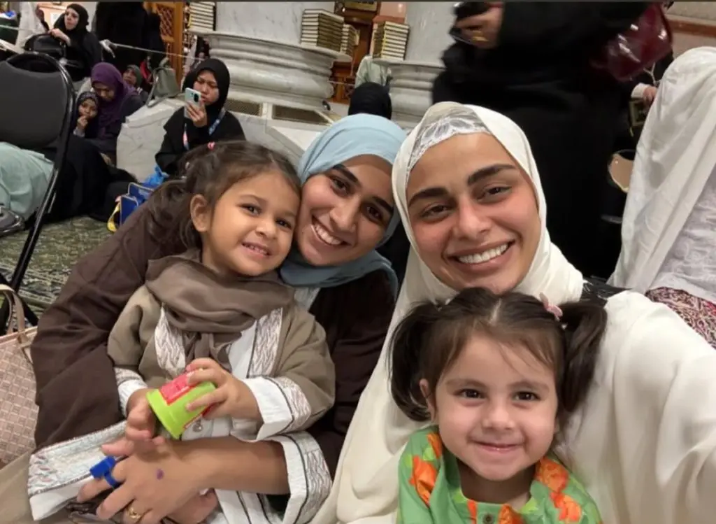 Pakistani celebrities in Madinah on Eid Milad un Nabi 2025