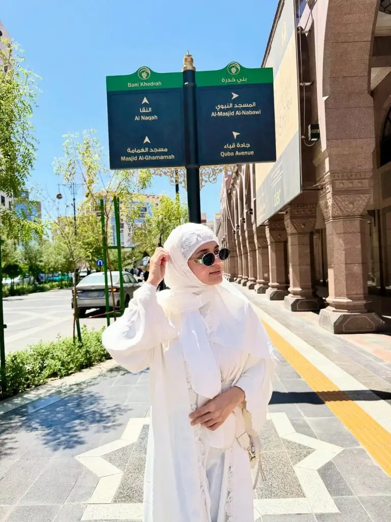 Pakistani celebrities in Madinah on Eid Milad un Nabi 2025
