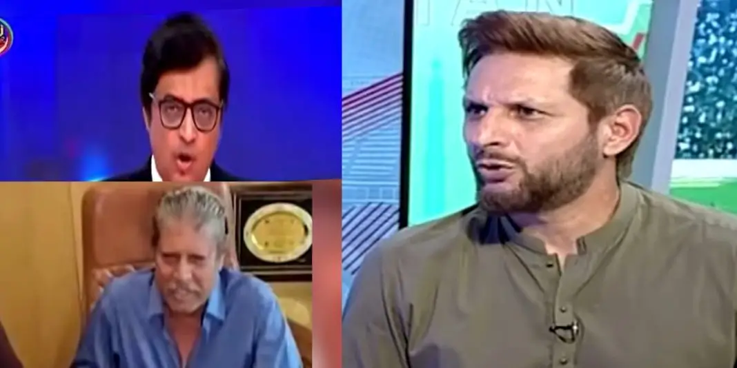 Shahid Afridi Roasts Indian Media