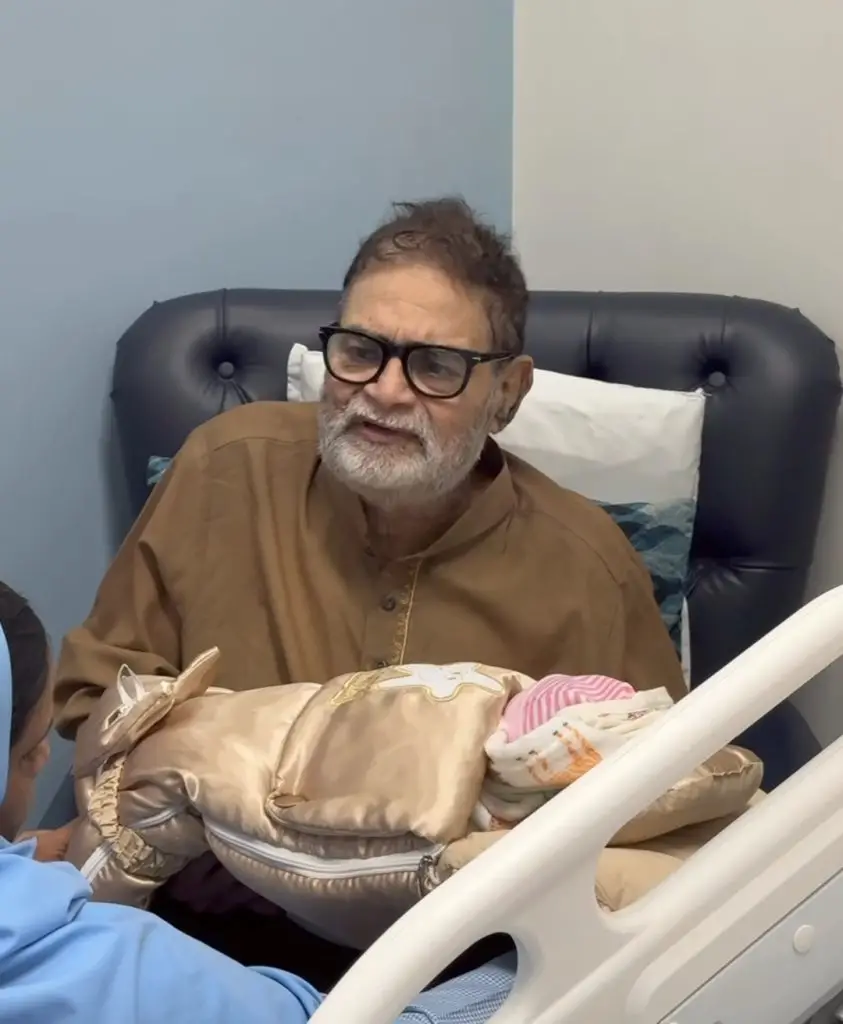 Irfan Khoosat’s Beautiful Message on Grand Daughter’s Birth