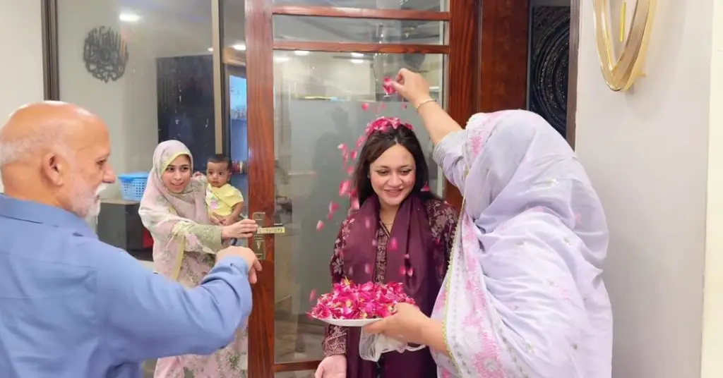 Eman Returns to Rajab Butt Vlogs – Shares Good News