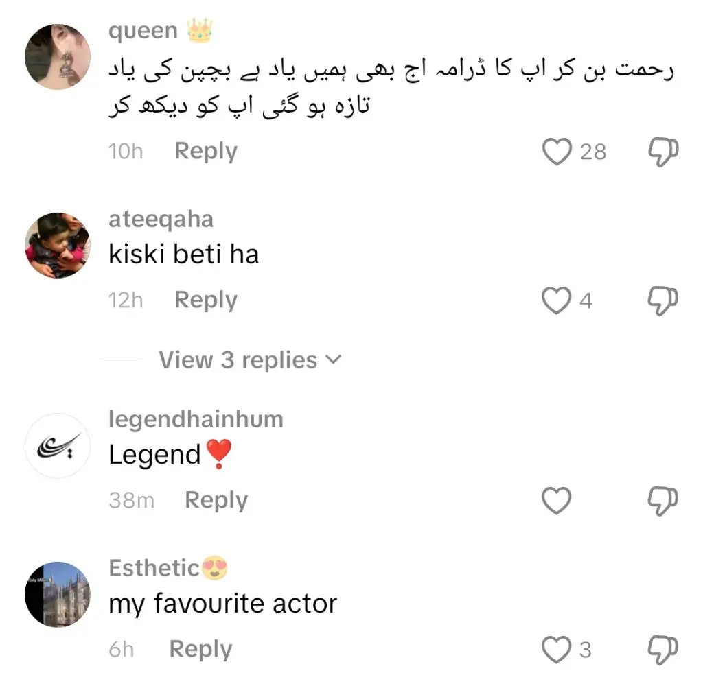 Irfan Khoosat’s Beautiful Message on Grand Daughter’s Birth