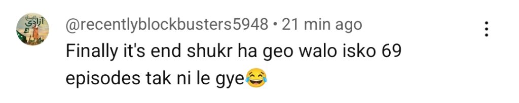 Humraaz Last Episode Public Reaction