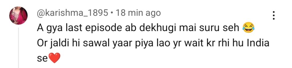 Humraaz Last Episode Public Reaction