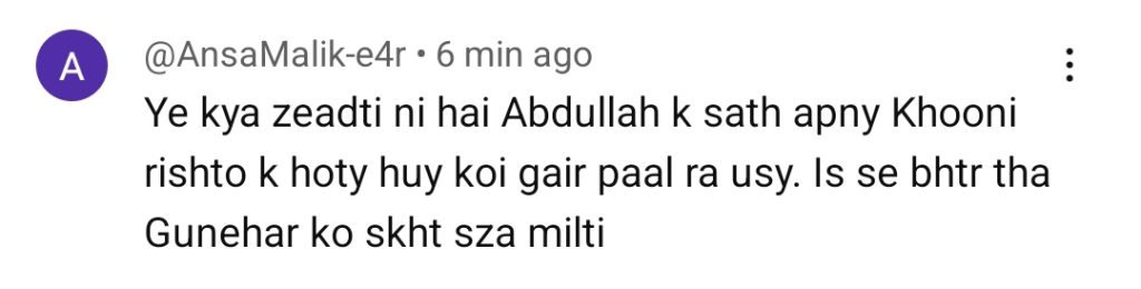 Humraaz Last Episode Public Reaction