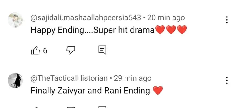 Raaja Rani Last Episode Public Reaction