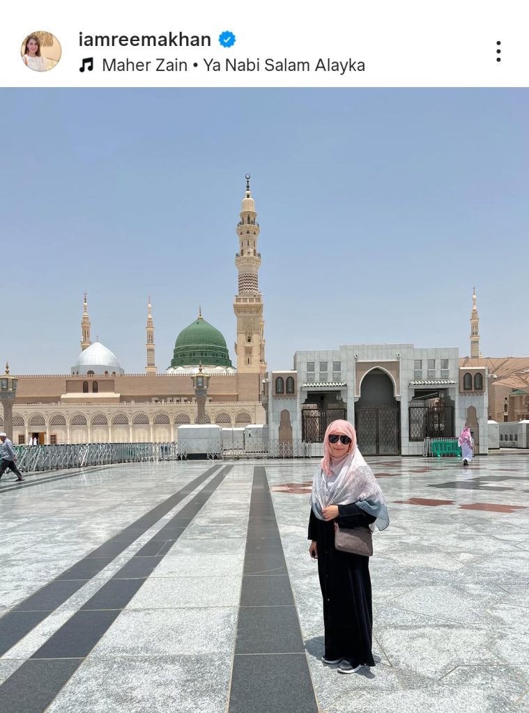 Pakistani celebrities in Madinah on Eid Milad un Nabi 2025