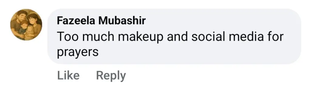 Naeema Butt’s Namaz Post Trolled